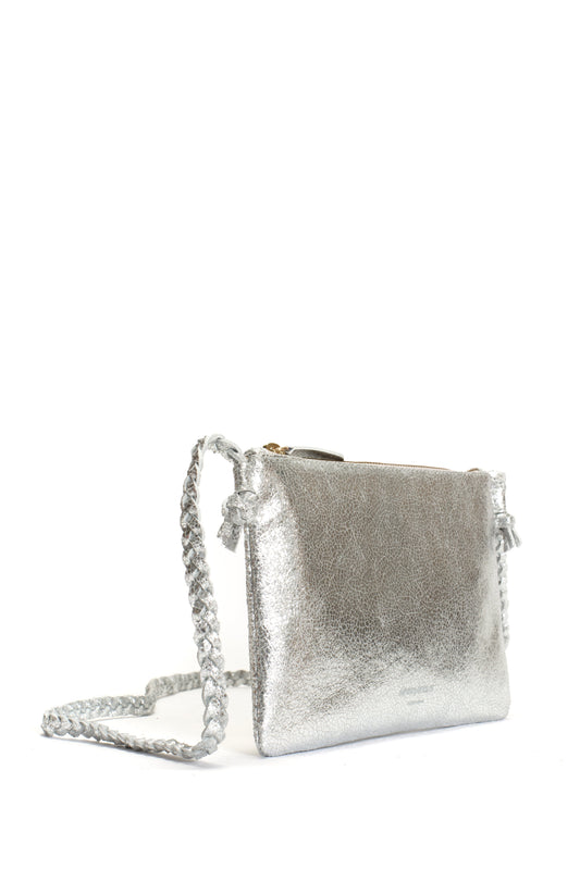 Thinna clutch bag Silver