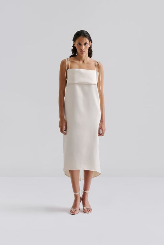 Mette Midi Dress Vanilla