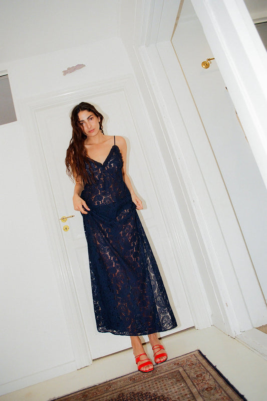 Alvine Dress Evening Blue